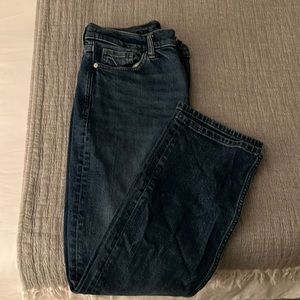 Banana Republic High-Rise Straight Denim